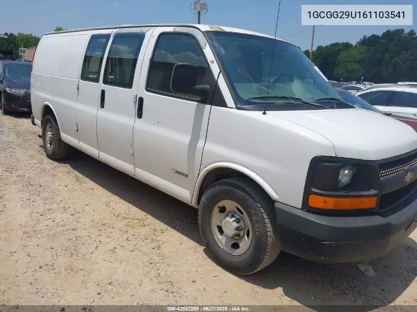 2006 Chevrolet Express Work Van VIN: 1GCGG29U161103541 Lot: 42582209