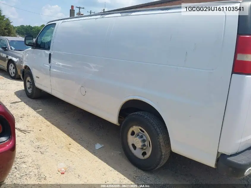 2006 Chevrolet Express Work Van VIN: 1GCGG29U161103541 Lot: 42582209