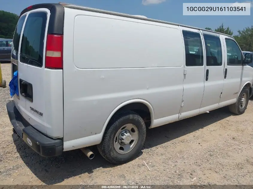 2006 Chevrolet Express Work Van VIN: 1GCGG29U161103541 Lot: 42582209