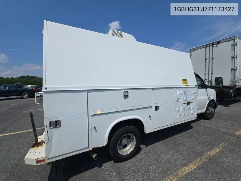 2007 Chevrolet Express G3500 VIN: 1GBHG31U771173427 Lot: 42624685
