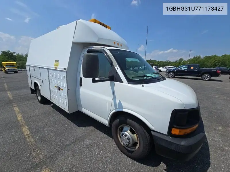 2007 Chevrolet Express G3500 VIN: 1GBHG31U771173427 Lot: 42624685