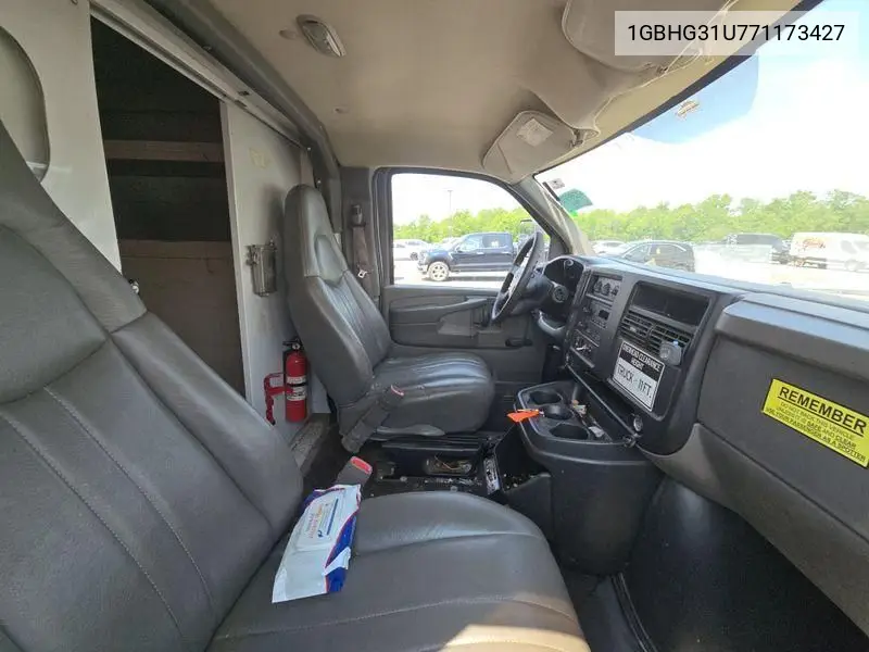 2007 Chevrolet Express G3500 VIN: 1GBHG31U771173427 Lot: 42624685
