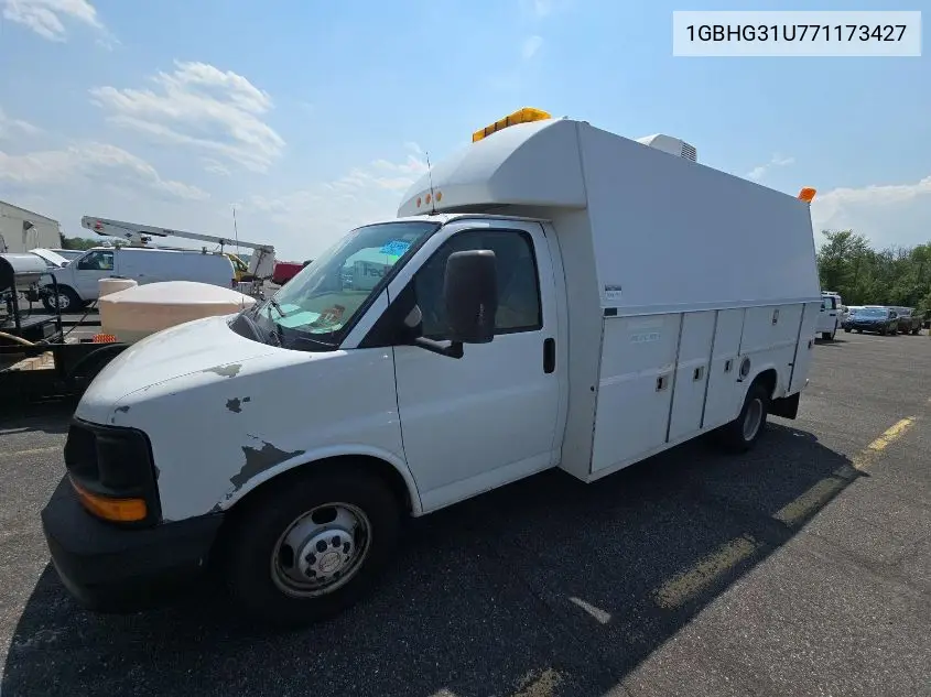 2007 Chevrolet Express G3500 VIN: 1GBHG31U771173427 Lot: 42624685