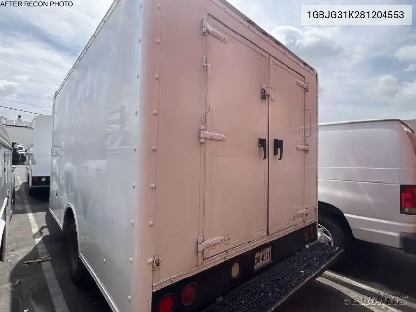 2008 Chevrolet Express G3500 VIN: 1GBJG31K281204553 Lot: 42273221