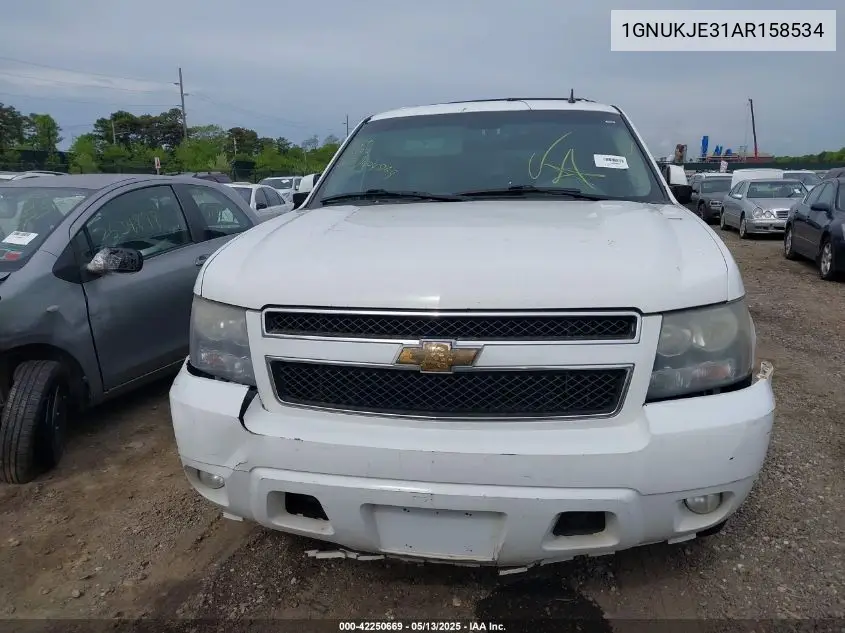 2010 Chevrolet Suburban 1500 Lt1 VIN: 1GNUKJE31AR158534 Lot: 42250669