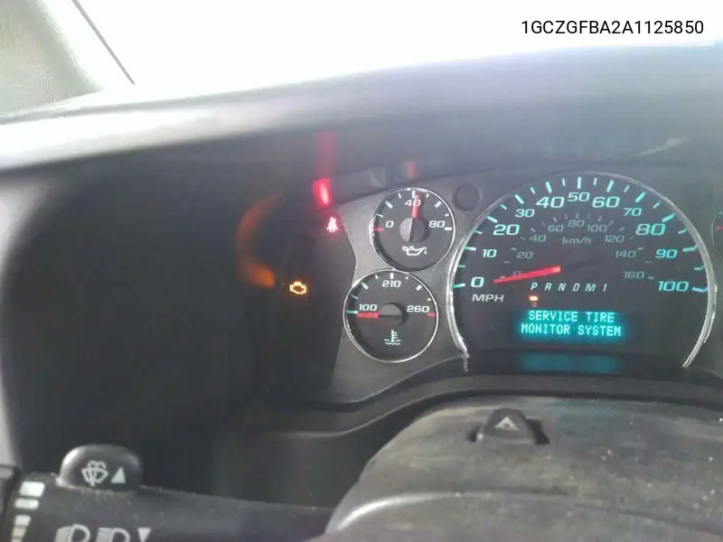 2010 Chevrolet Express G2500 VIN: 1GCZGFBA2A1125850 Lot: 42624644