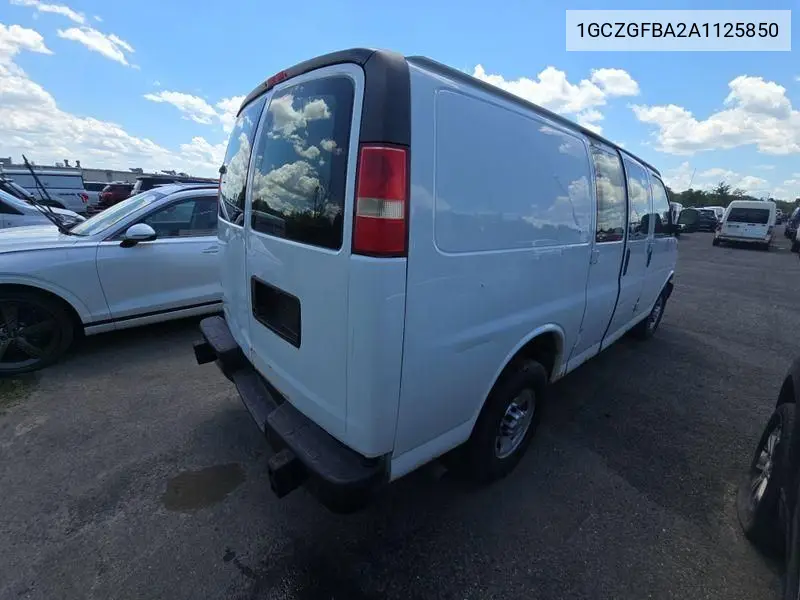 2010 Chevrolet Express G2500 VIN: 1GCZGFBA2A1125850 Lot: 42624644
