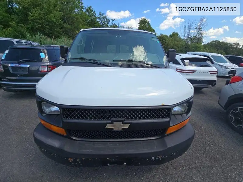 2010 Chevrolet Express G2500 VIN: 1GCZGFBA2A1125850 Lot: 42624644