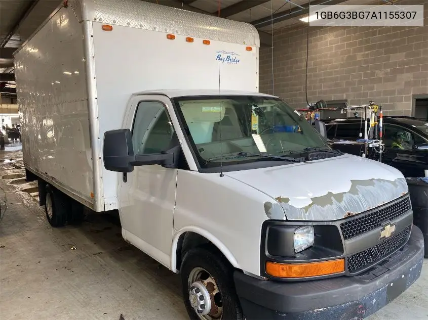 2010 Chevrolet Express G3500 VIN: 1GB6G3BG7A1155307 Lot: 42632711
