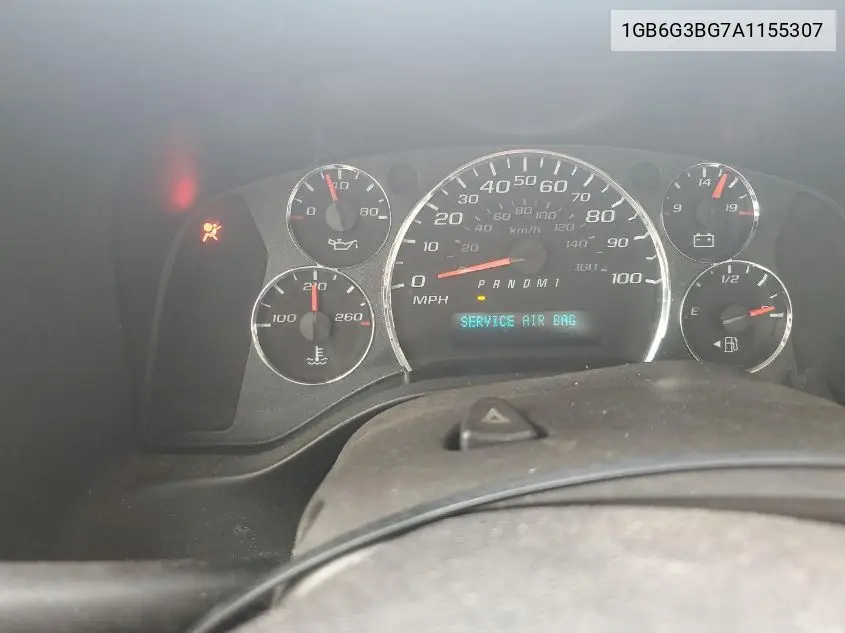 2010 Chevrolet Express G3500 VIN: 1GB6G3BG7A1155307 Lot: 42632711