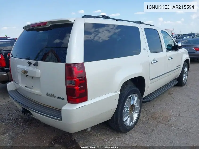 2010 Chevrolet Suburban 1500 Ltz VIN: 1GNUKKE31AR215594 Lot: 42776266