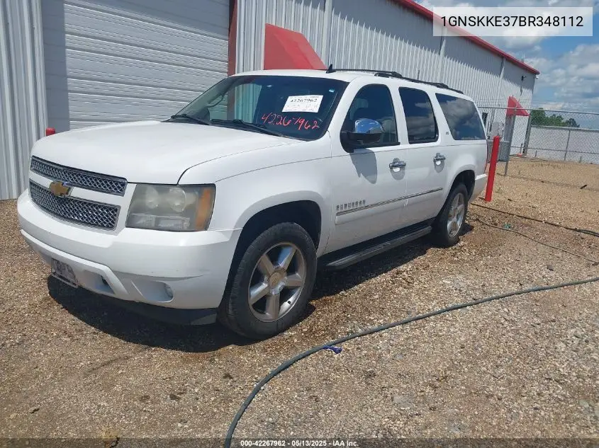 2011 Chevrolet Suburban 1500 Ltz VIN: 1GNSKKE37BR348112 Lot: 42267962