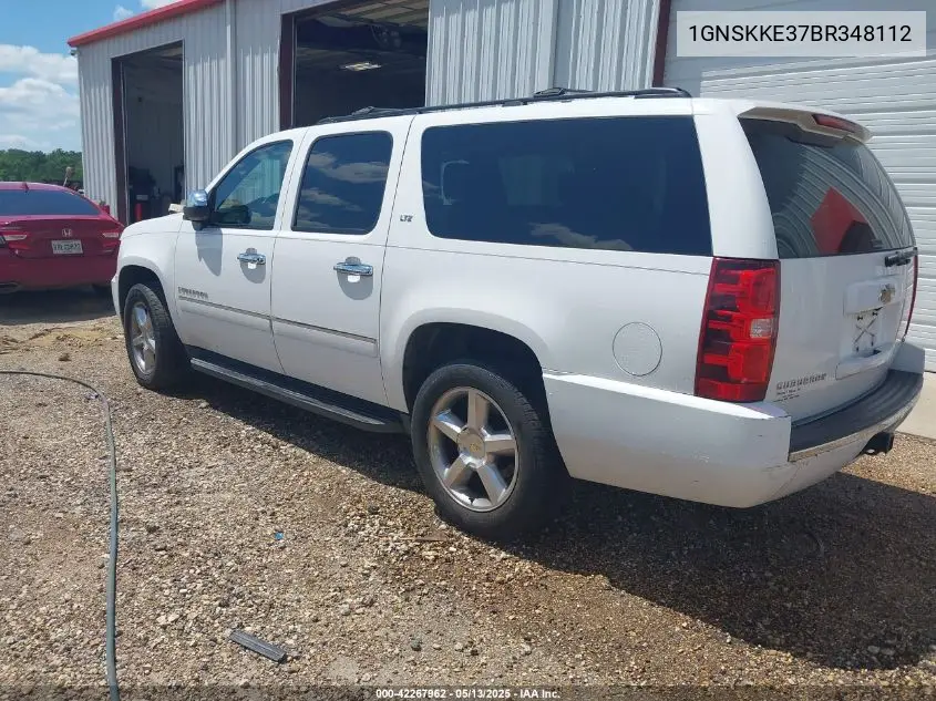 2011 Chevrolet Suburban 1500 Ltz VIN: 1GNSKKE37BR348112 Lot: 42267962