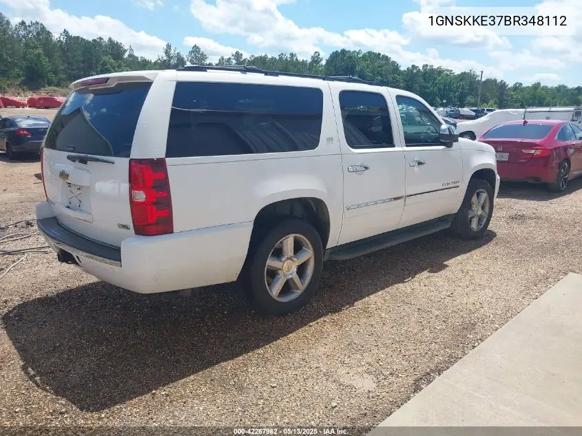2011 Chevrolet Suburban 1500 Ltz VIN: 1GNSKKE37BR348112 Lot: 42267962