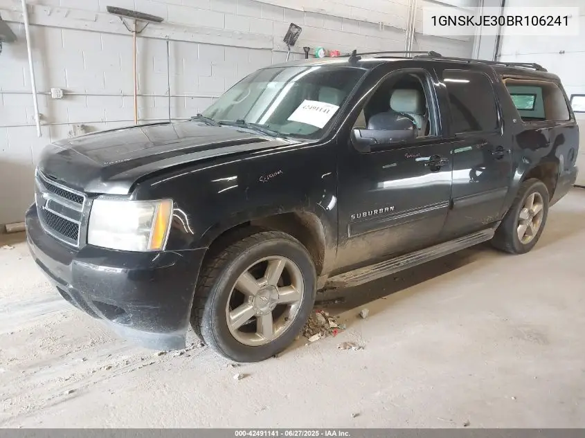 2011 Chevrolet Suburban 1500 Lt1 VIN: 1GNSKJE30BR106241 Lot: 42491141