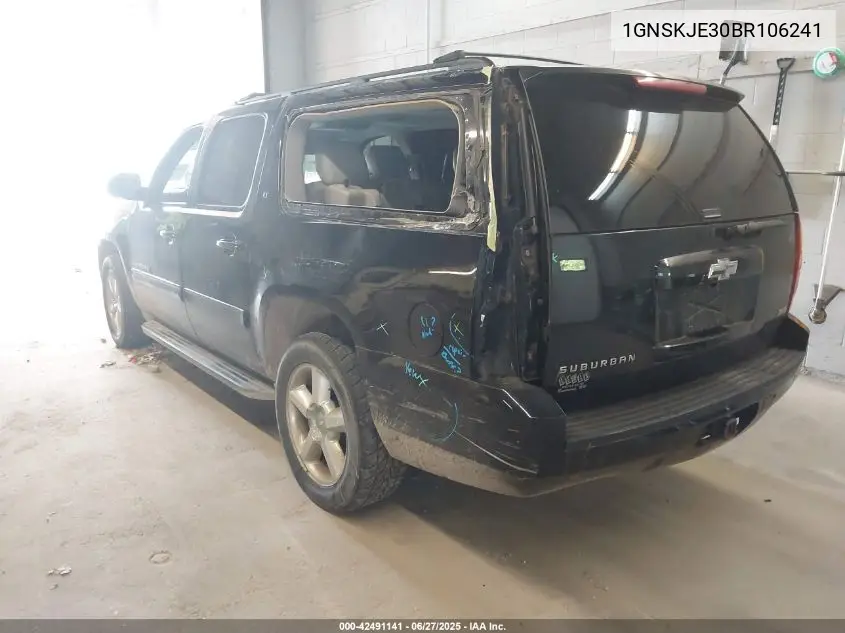 2011 Chevrolet Suburban 1500 Lt1 VIN: 1GNSKJE30BR106241 Lot: 42491141