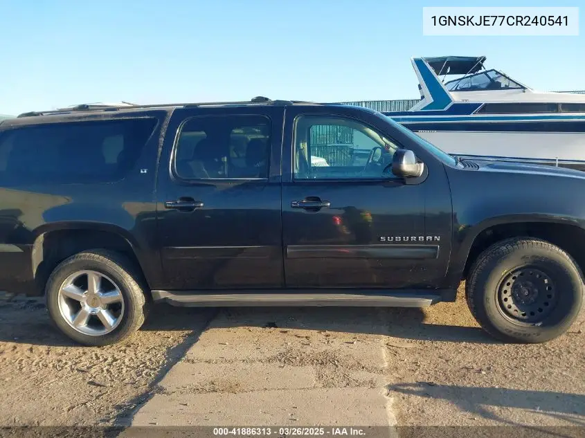 2012 Chevrolet Suburban 1500 Lt VIN: 1GNSKJE77CR240541 Lot: 41886313