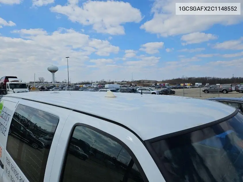 2012 Chevrolet Express G1500 VIN: 1GCSGAFX2C1148552 Lot: 42269567
