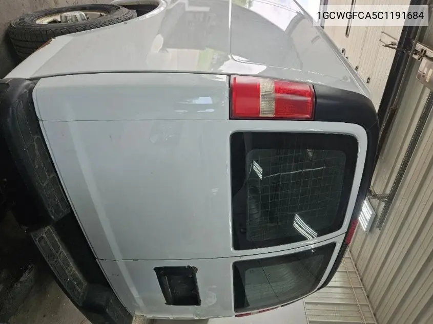 1gcwgfca5c1191684 1GCWGFCA5C1191684 2012 Chevrolet Express 2500 Work Van