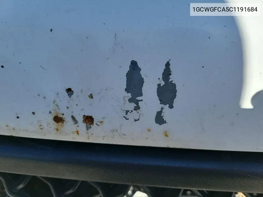 1gcwgfca5c1191684 1GCWGFCA5C1191684 2012 Chevrolet Express 2500 Work Van