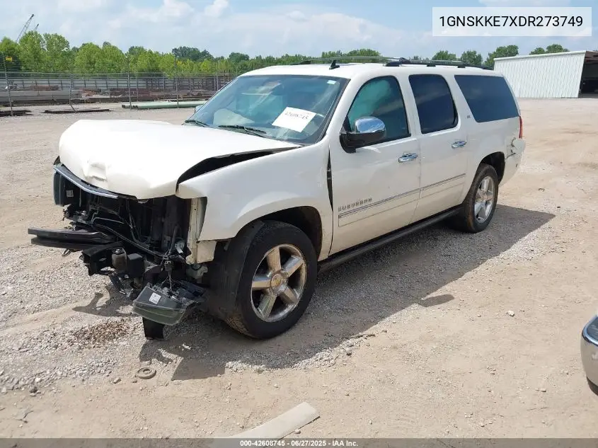 2013 Chevrolet Suburban 1500 Ltz VIN: 1GNSKKE7XDR273749 Lot: 42608745