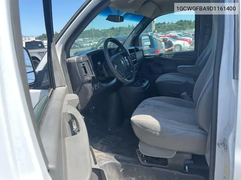 2013 Chevrolet Express 2500 Work Van VIN: 1GCWGFBA9D1161400 Lot: 42631329