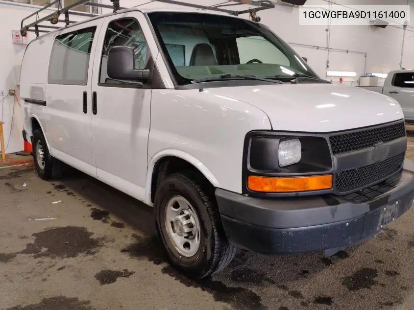 2013 Chevrolet Express 2500 Work Van VIN: 1GCWGFBA9D1161400 Lot: 42631329