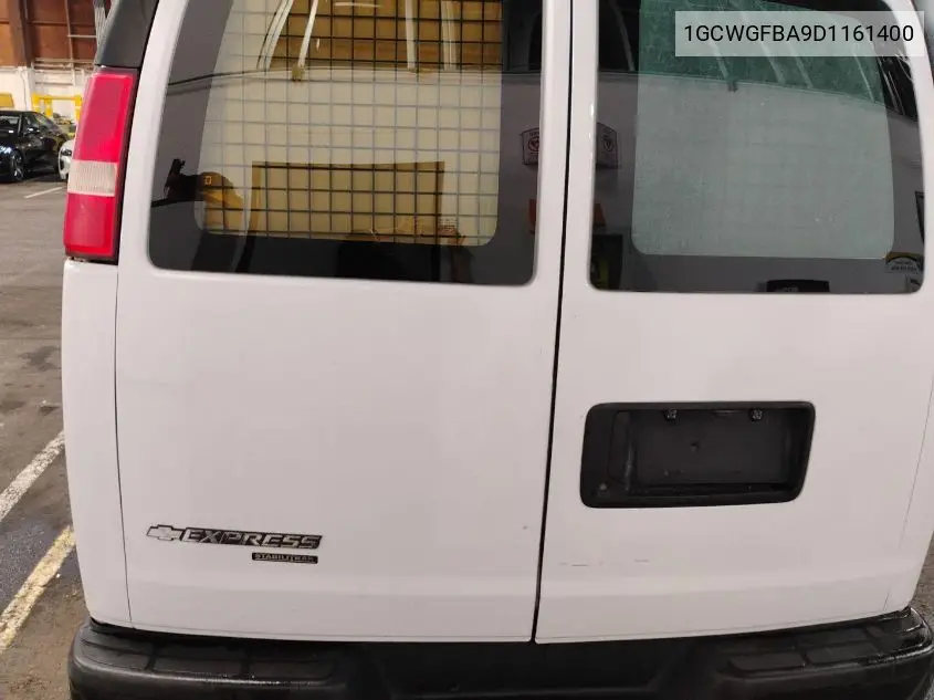 2013 Chevrolet Express 2500 Work Van VIN: 1GCWGFBA9D1161400 Lot: 42631329