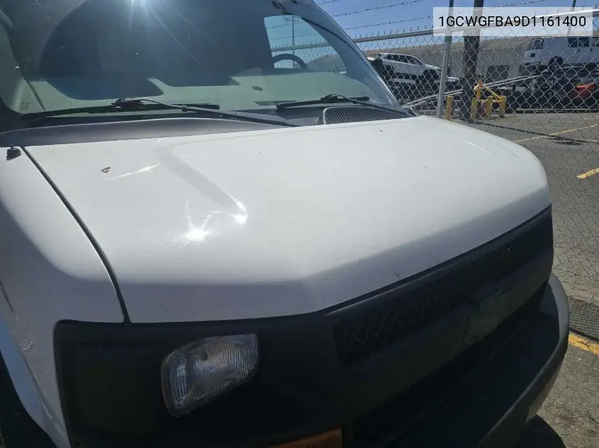 2013 Chevrolet Express 2500 Work Van VIN: 1GCWGFBA9D1161400 Lot: 42631329