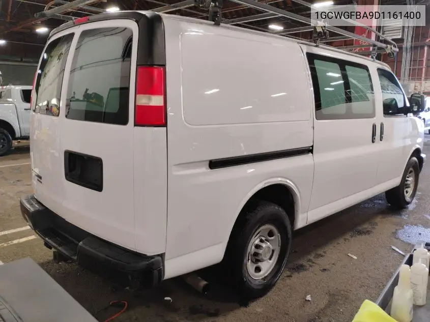 2013 Chevrolet Express 2500 Work Van VIN: 1GCWGFBA9D1161400 Lot: 42631329