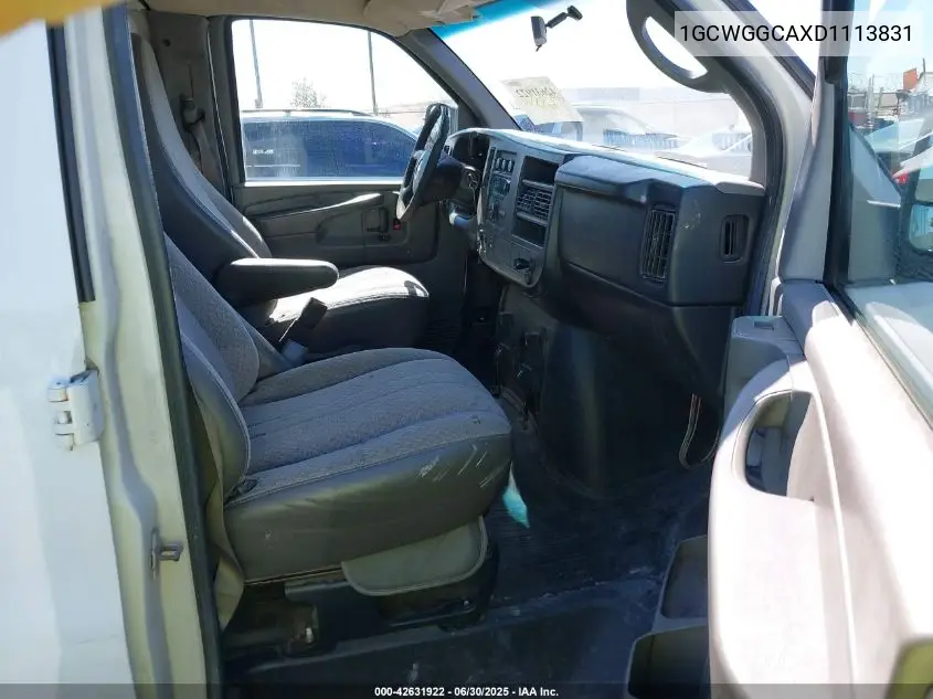 2013 Chevrolet Express 2500 Work Van VIN: 1GCWGGCAXD1113831 Lot: 42631922