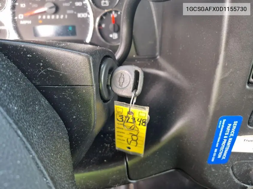 2013 Chevrolet Express G1500 VIN: 1GCSGAFX0D1155730 Lot: 42632713