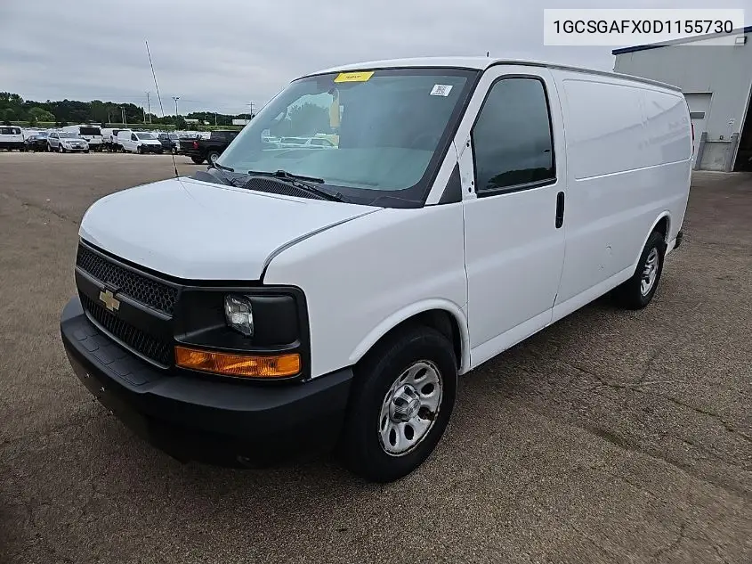 2013 Chevrolet Express G1500 VIN: 1GCSGAFX0D1155730 Lot: 42632713