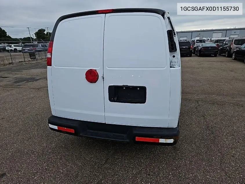 2013 Chevrolet Express G1500 VIN: 1GCSGAFX0D1155730 Lot: 42632713