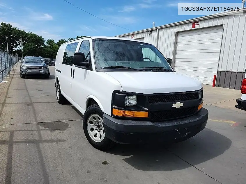 2014 Chevrolet Express G1500 VIN: 1GCSGAFX7E1154575 Lot: 42264219