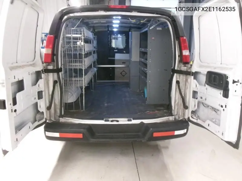 2014 Chevrolet Express G1500 VIN: 1GCSGAFX2E1162535 Lot: 42268881