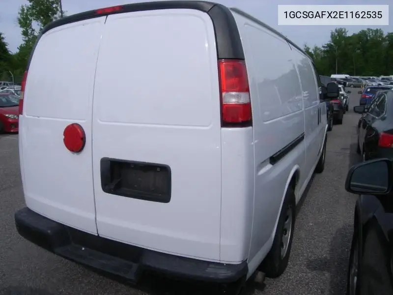 2014 Chevrolet Express G1500 VIN: 1GCSGAFX2E1162535 Lot: 42268881