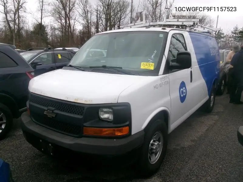 2015 Chevrolet Express G2500 VIN: 1GCWGFCF9F1157523 Lot: 42270280