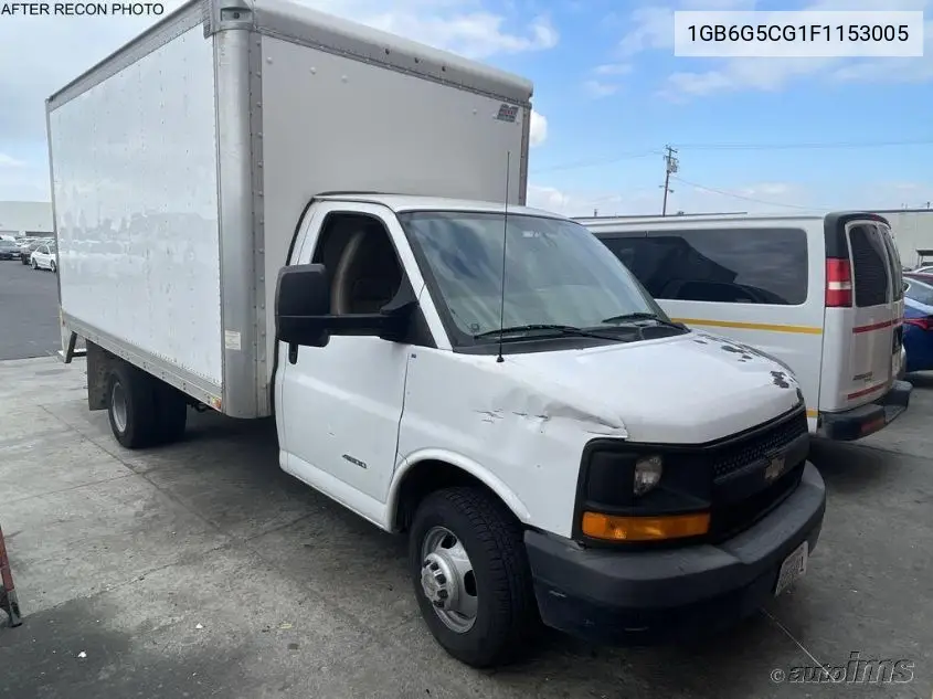 2015 Chevrolet Express Cutaway 4500 VIN: 1GB6G5CG1F1153005 Lot: 42273311