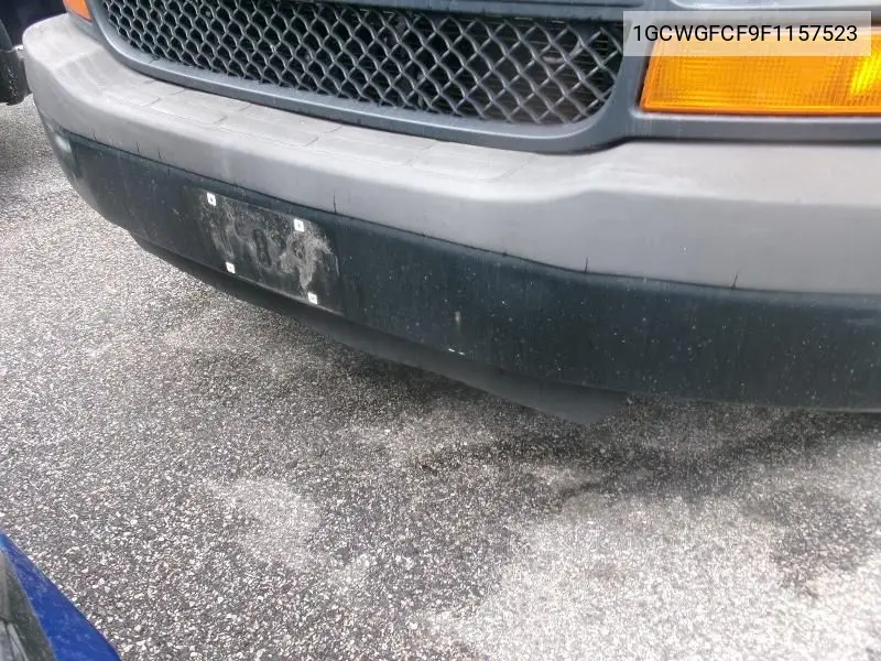 1gcwgfcf9f1157523 1GCWGFCF9F1157523 2015 Chevrolet Express 2500 Work Van
