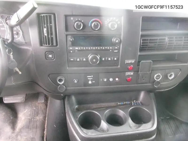 1gcwgfcf9f1157523 1GCWGFCF9F1157523 2015 Chevrolet Express 2500 Work Van