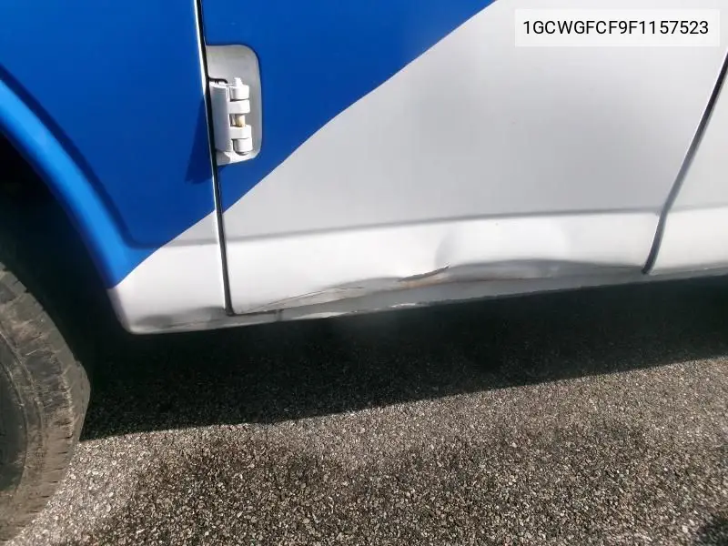 1gcwgfcf9f1157523 1GCWGFCF9F1157523 2015 Chevrolet Express 2500 Work Van
