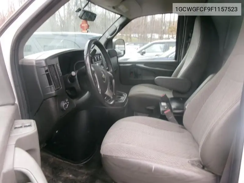 1gcwgfcf9f1157523 1GCWGFCF9F1157523 2015 Chevrolet Express 2500 Work Van