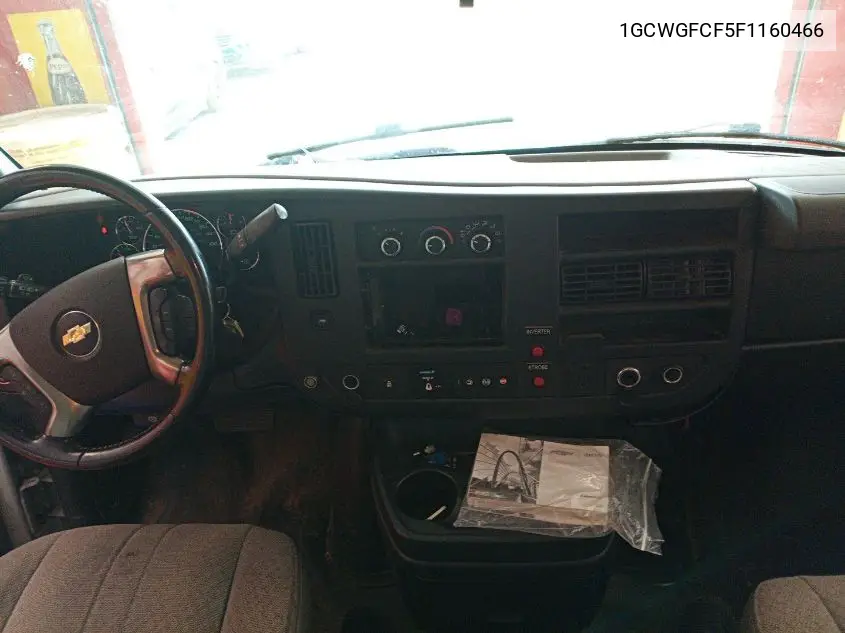 2015 Chevrolet Express 2500 Work Van VIN: 1GCWGFCF5F1160466 Lot: 42621690