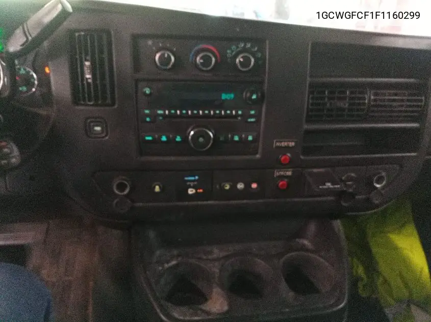 2015 Chevrolet Express 2500 Work Van VIN: 1GCWGFCF1F1160299 Lot: 42621701