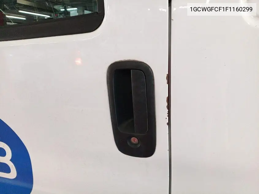 2015 Chevrolet Express 2500 Work Van VIN: 1GCWGFCF1F1160299 Lot: 42621701
