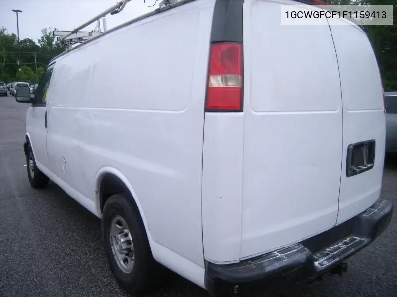 2015 Chevrolet Express 2500 Work Van VIN: 1GCWGFCF1F1159413 Lot: 42631369