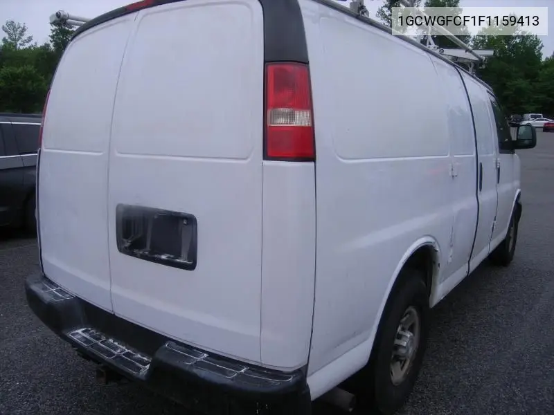 2015 Chevrolet Express 2500 Work Van VIN: 1GCWGFCF1F1159413 Lot: 42631369
