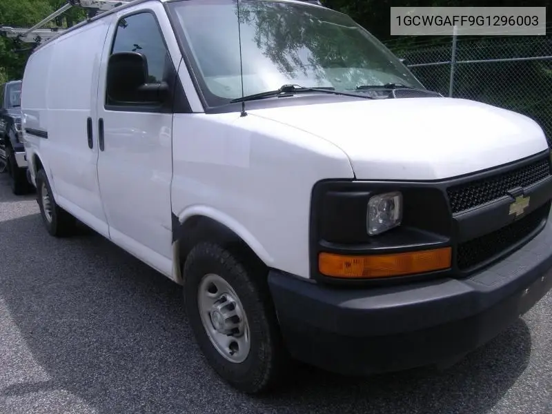 2016 Chevrolet Express G2500 VIN: 1GCWGAFF9G1296003 Lot: 42268761