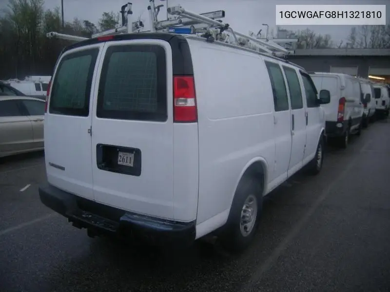 2017 Chevrolet Express G2500 VIN: 1GCWGAFG8H1321810 Lot: 42271876